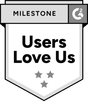 G2 Badge Users Love Us